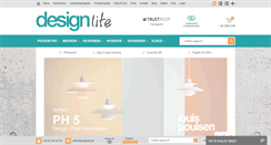 Desktop Screenshot of designlite.dk